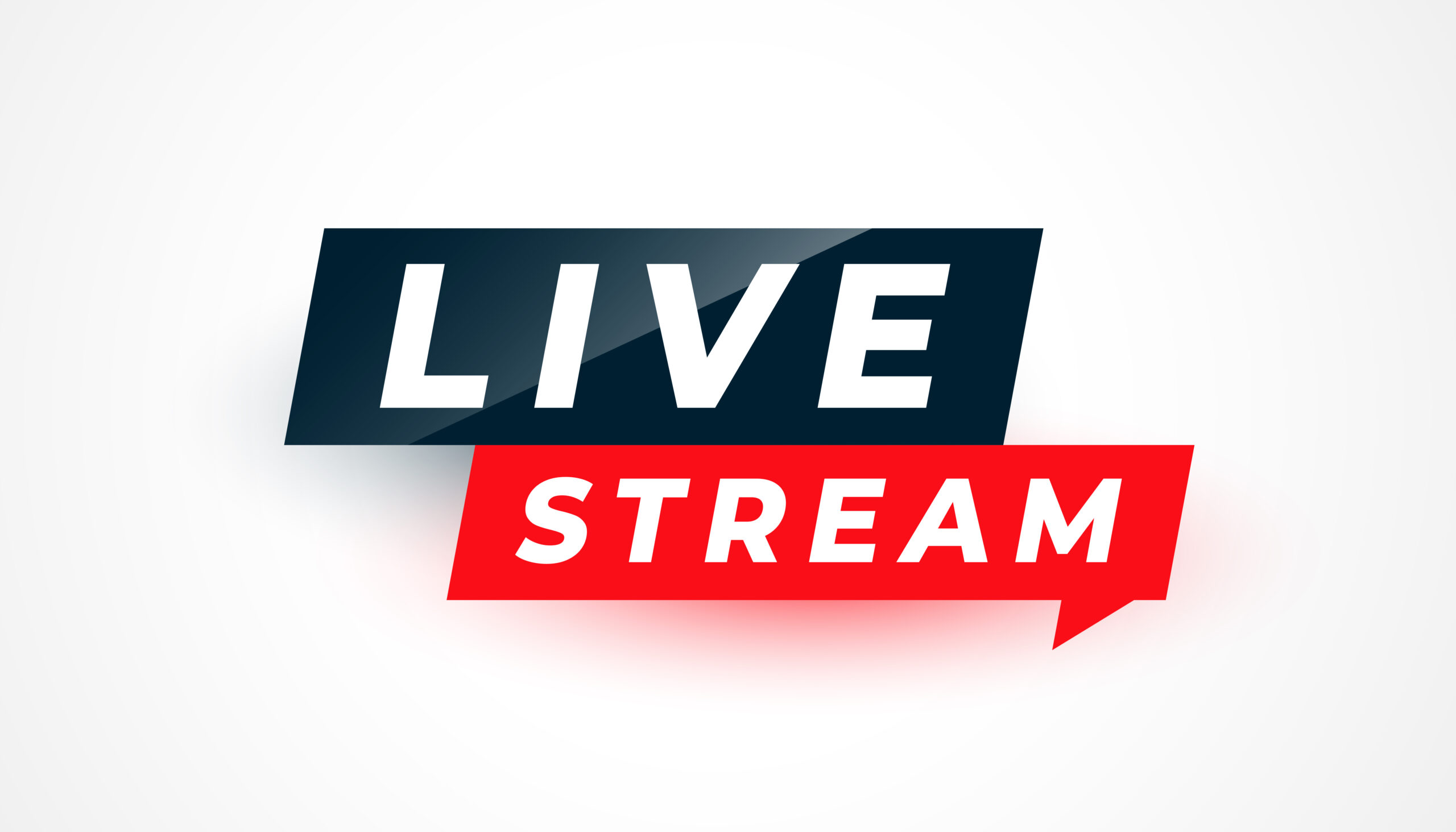 webinar live stream or broadcast label design